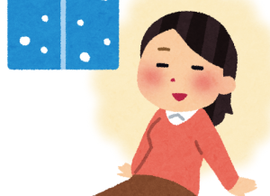 エアコンの上下温度の差が小さいので底冷えが少ない